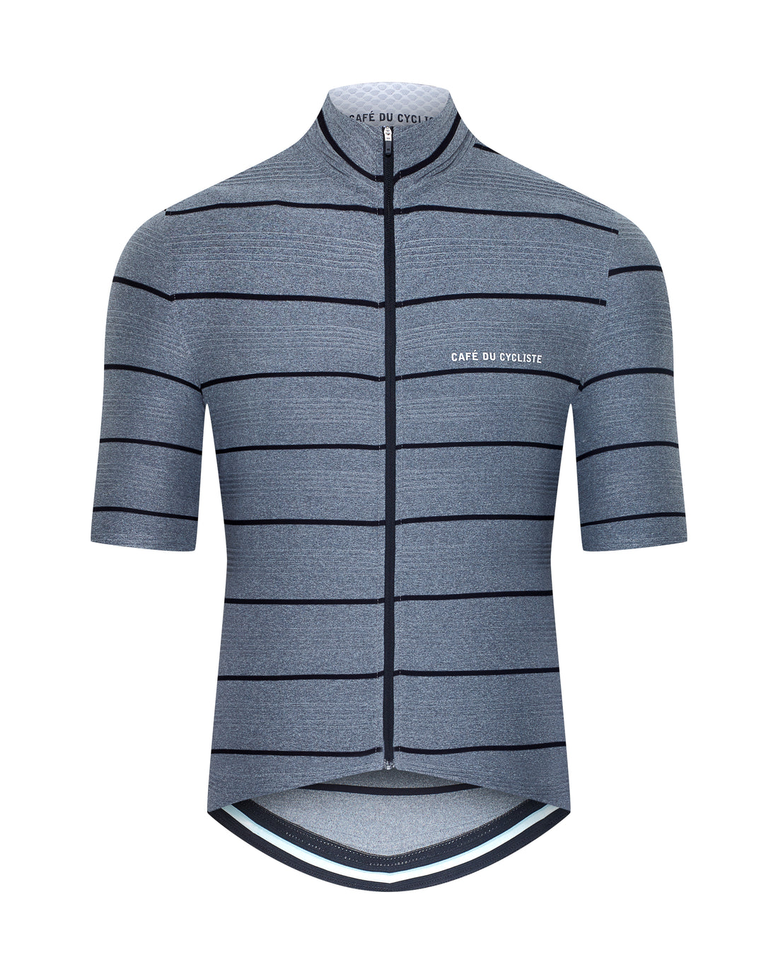 Café du Cycliste Francine Men's Midweight Jersey Radtrikot Heather Grey