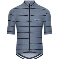 Café du Cycliste Francine Men's Midweight Jersey Radtrikot Heather Grey