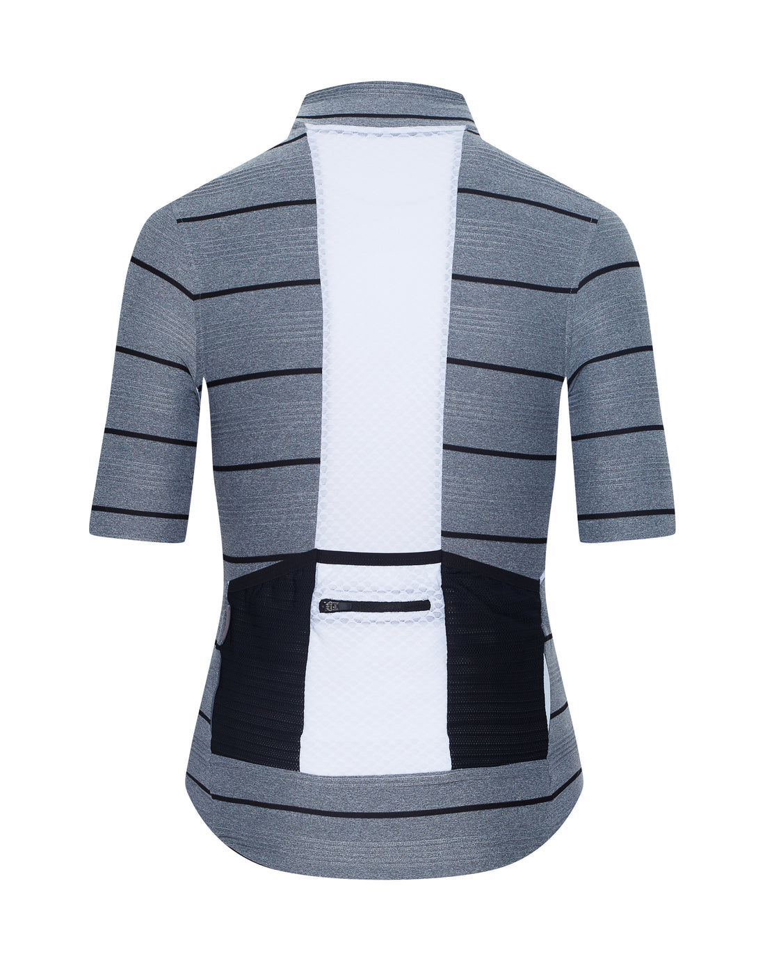 Café du Cycliste Francine Women's Breton Cycling Jersey Radtrikot Double Grey
