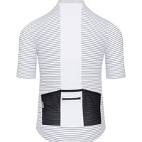 Café du Cycliste Francine Men's Midweight Jersey Radtrikot White