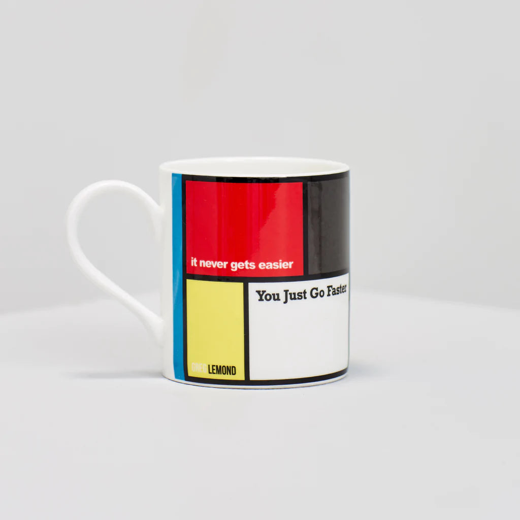 Handmade Cyclist Greg Lemond Mug
