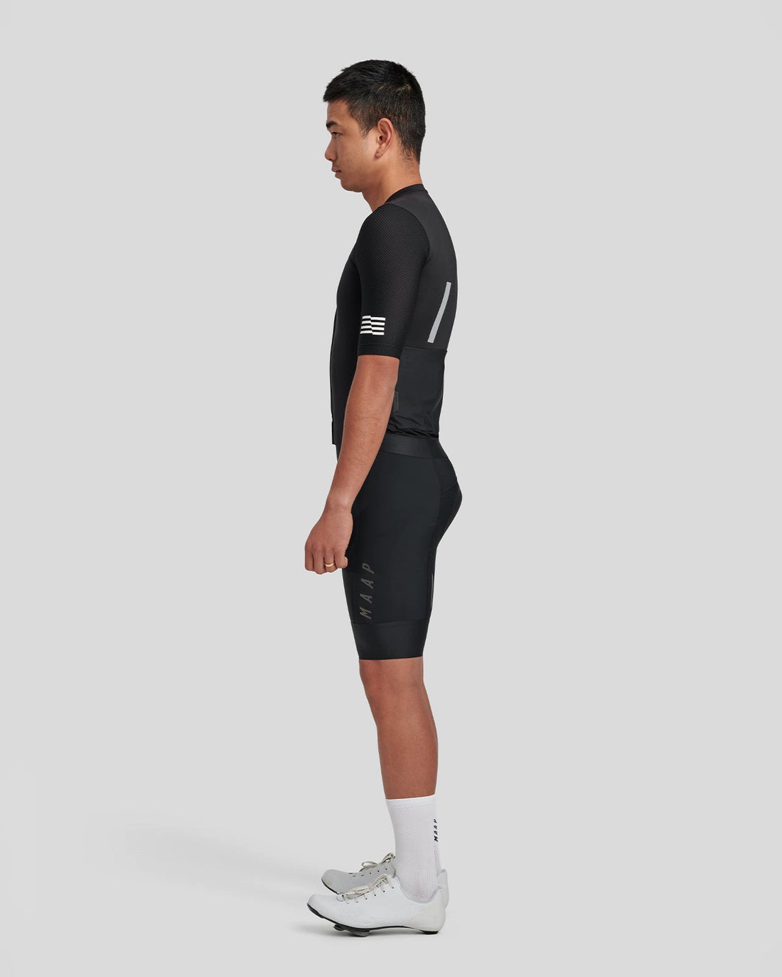 Maglia da ciclismo Maap Evade Pro Base da uomo nera