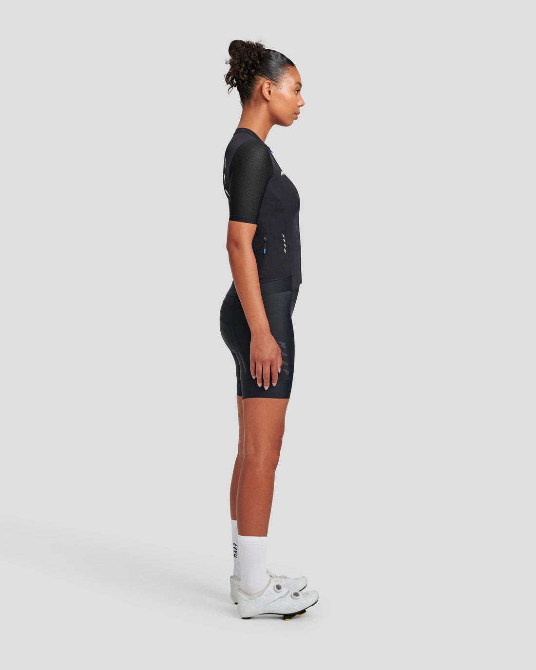 Maap Evade Pro Base Maillot Cyclisme Femme Noir