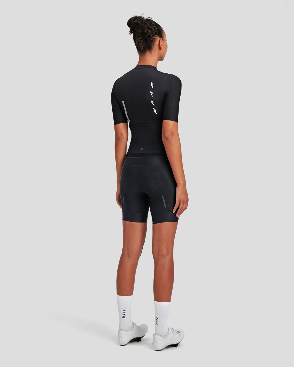 Maap Evade Pro Base Maillot Cyclisme Femme Noir