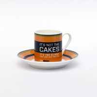 Handmade Cyclist Eddy Merckx Espressotasse & Untertasse