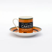 Handmade Cyclist Eddy Merckx Espressotasse & Untertasse