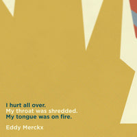 Ciclista fatto a mano Merckx 69 Cycling Art Print
