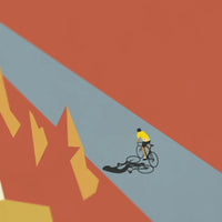 Ciclista fatto a mano Merckx 69 Cycling Art Print