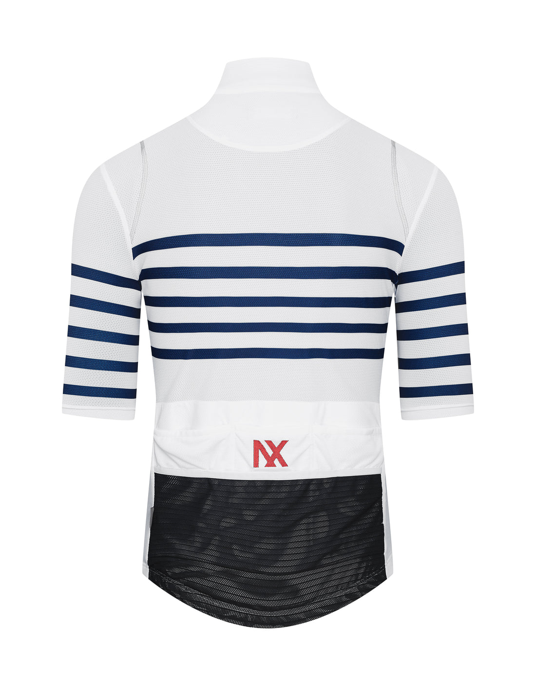 Café du Cycliste Mona Men's Superlight Audax Cycling Jersey Radtrikot White
