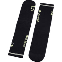 Universal Colours Mono Merino Socks Radsocken Black