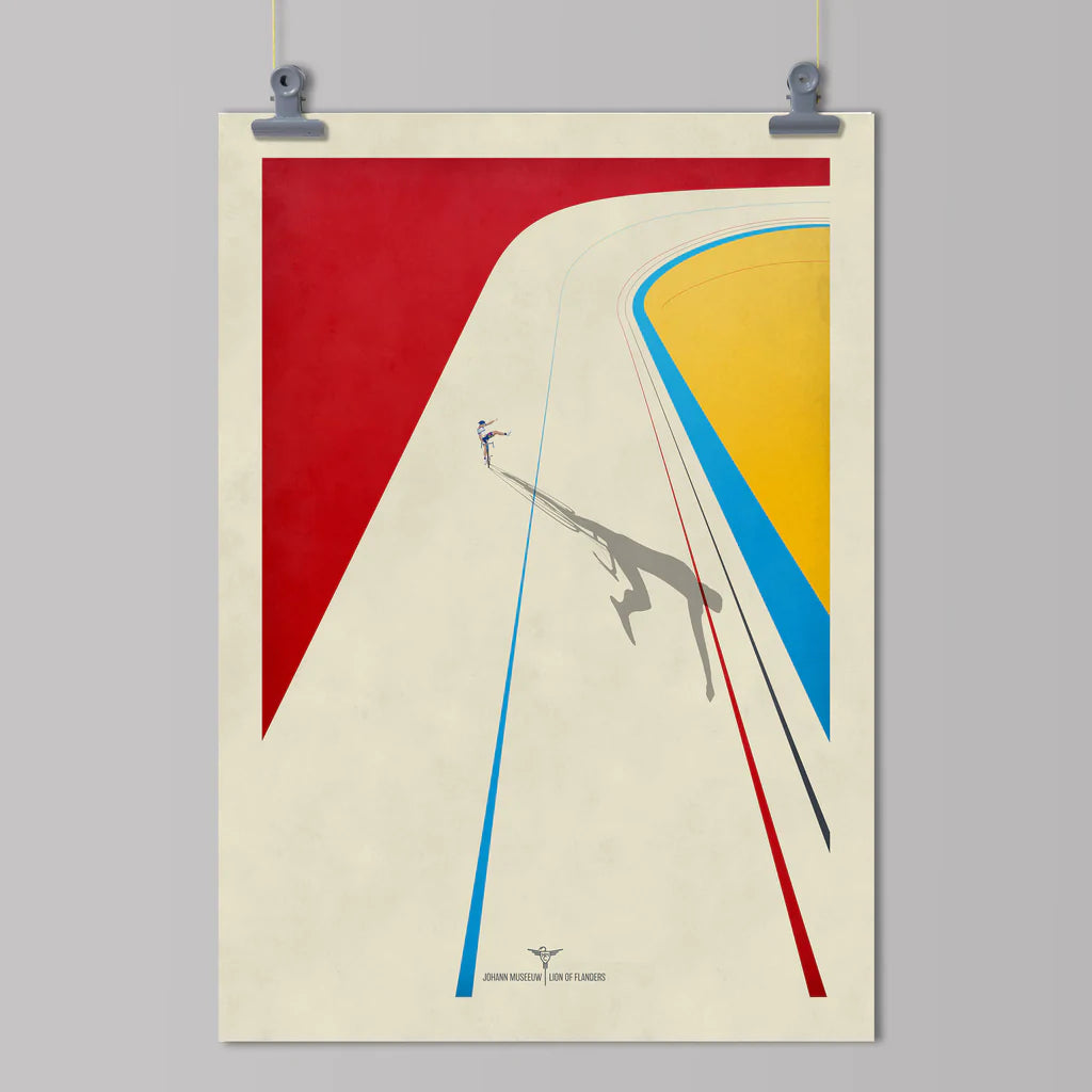 Musée du cycliste fait à la main Cyclisme Impression artistique