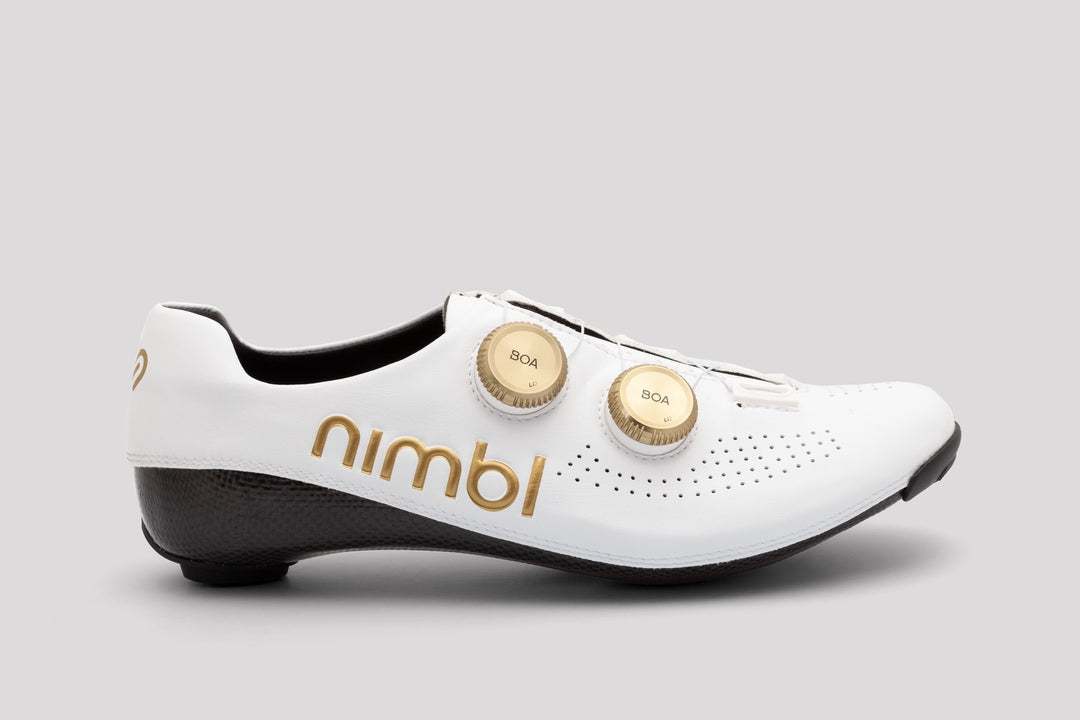 Nimbl Ultimate Road Shoes Rennradschuhe White Gold