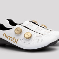 Nimbl Ultimate Road Shoes Rennradschuhe White Gold