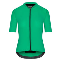 Café du Cycliste Christine Women's Race Cycling Jersey Radtrikot Eden Green