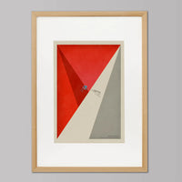 Ciclista fatto a mano Rachel Atherton Cycling Art Print