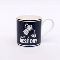 Handmade Cyclist Vive la Rest Day Mug