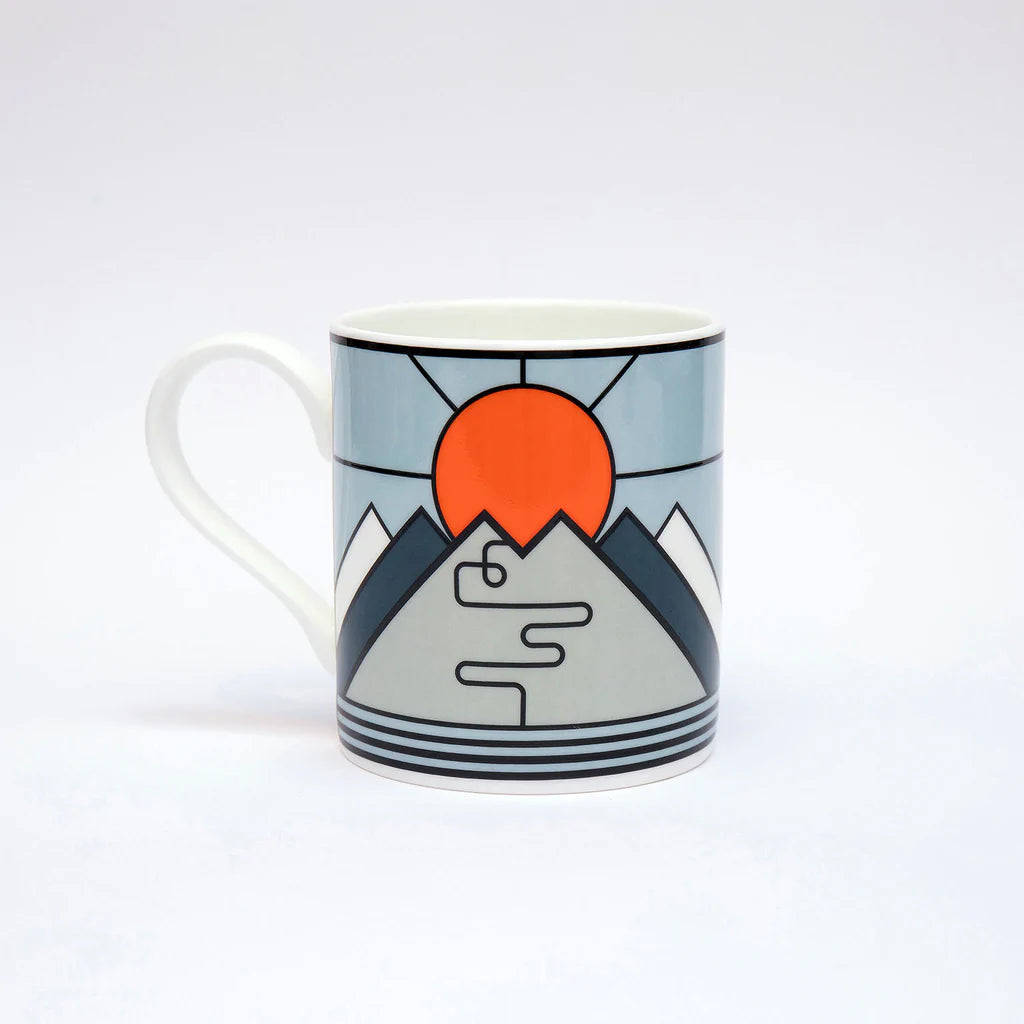 Mug Cycliste Sa Calobra fait à la main