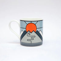 Mug Cycliste Sa Calobra fait à la main