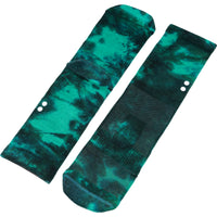 Universal Colours Spectrum Tie Dye Merino Socks Radsocken Bold Apple Green