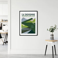 Cycliste fait main La Doyenne: Cyclisme Liège-Bastogne-Liège Impression artistique