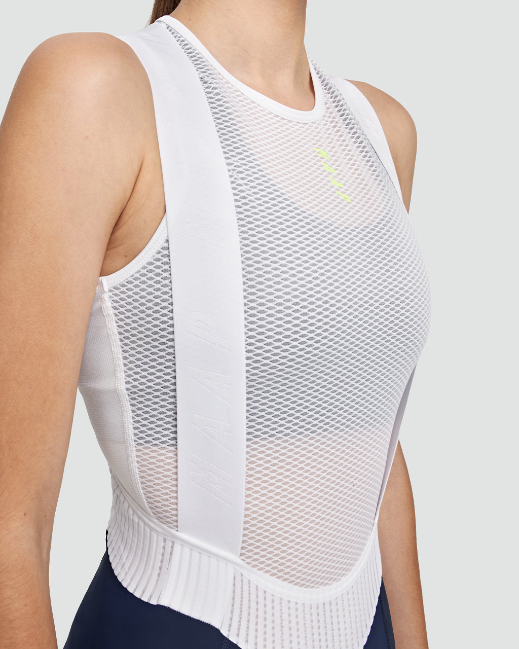 Salopette corta da donna Maap Team Bib Evo Navy White