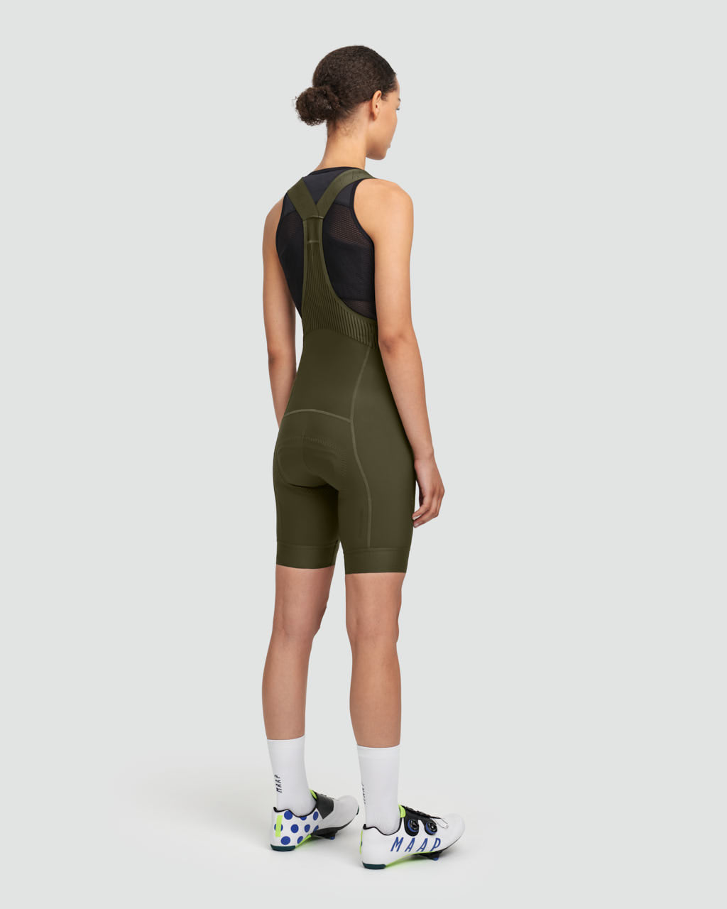 Maap Team Bib Evo Women's Bib Short Radhose Olive Drab