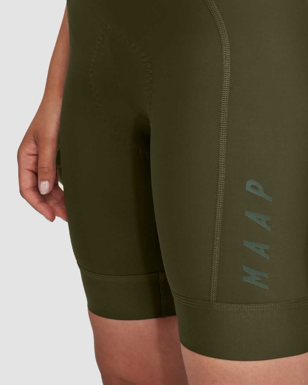 Maap Team Bib Evo Women's Bib Short Radhose Olive Drab