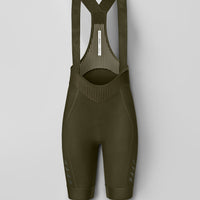 Maap Team Bib Evo - Salopette corta da donna verde oliva