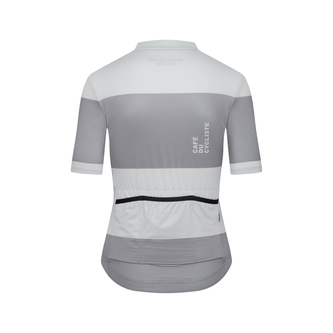 Café du Cycliste Angeline Womens's Ultralight Cycling Jersey Radtrikot Grey