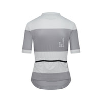 Café du Cycliste Angeline Womens's Ultralight Cycling Jersey Radtrikot Grey