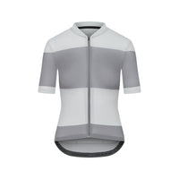 Café du Cycliste Angeline Womens's Ultralight Cycling Jersey Radtrikot Grey