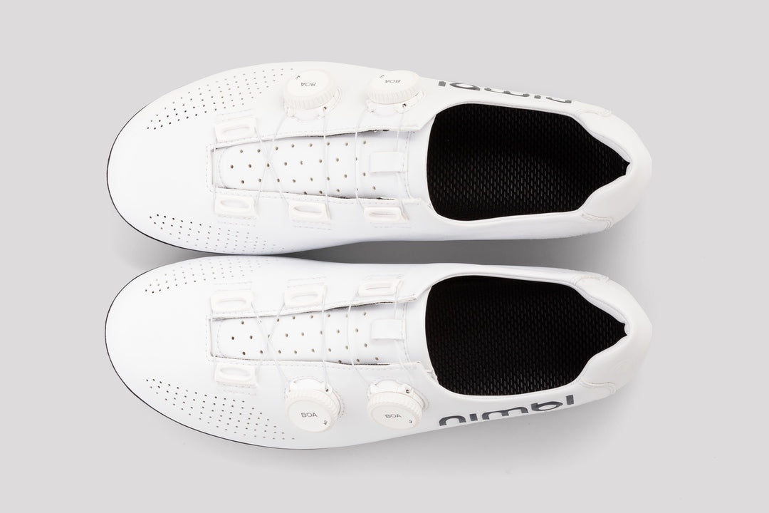 Nimbl Exceed Road Shoes Rennradschuhe All White