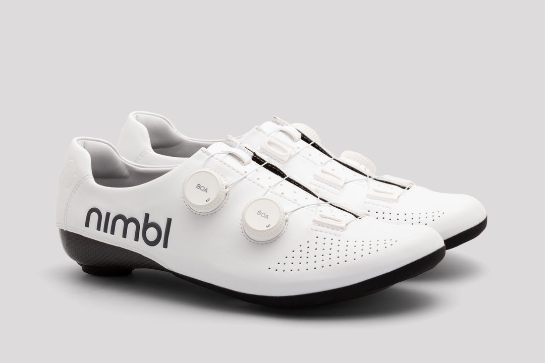 Nimbl Exceed Road Shoes Rennradschuhe All White