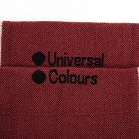 Universal Colours Mono Merino Socks Radsocken Mars Red