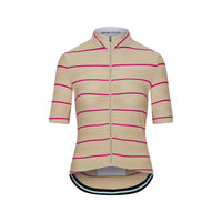 Café du Cycliste Francine Women's Midweight Cycling Jersey Radtrikot Ivoire