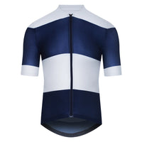 Café du Cycliste Angeline Men's Ultralight Cycling Jersey Radtrikot Navy White