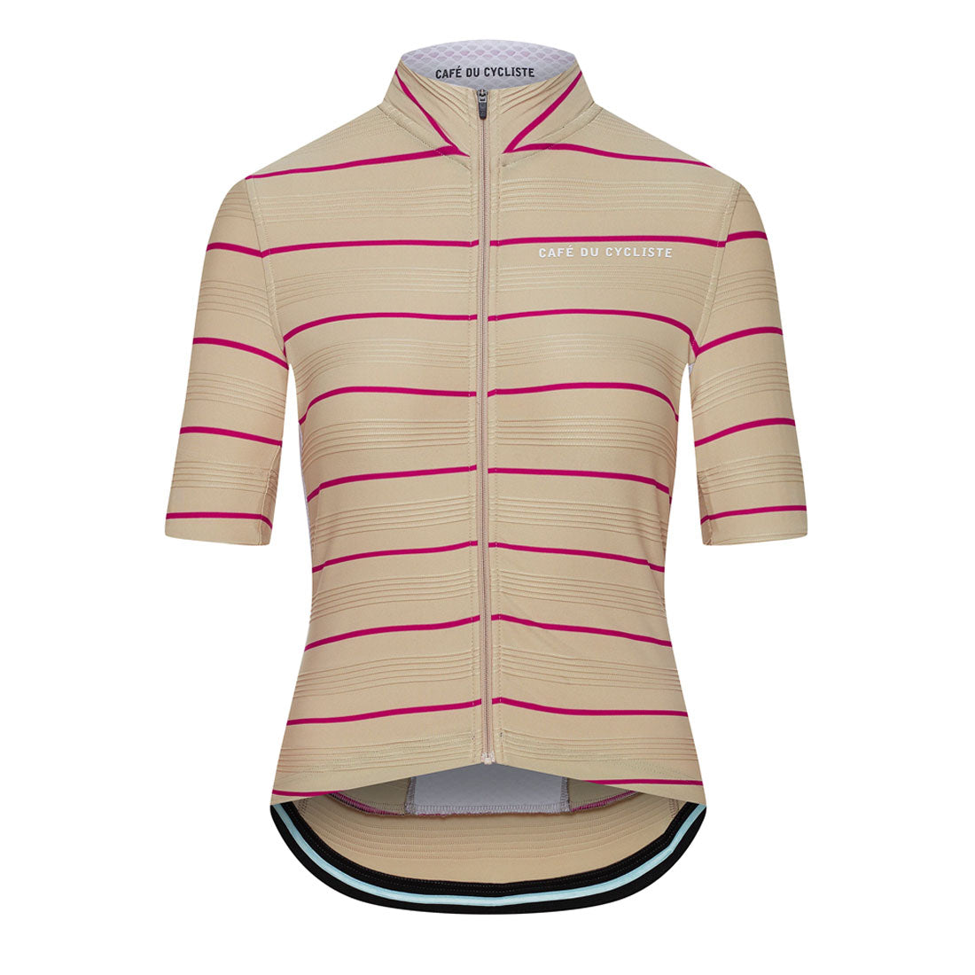 Café du Cycliste Francine Women's Midweight Cycling Jersey Radtrikot Ivoire