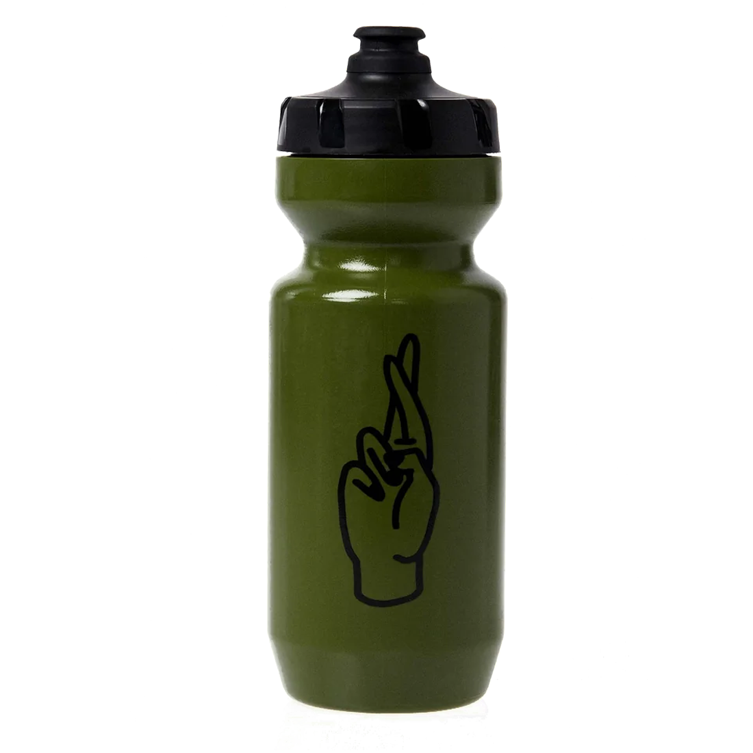 Bidon Doigt Croisé 650ml Gourde Mousse