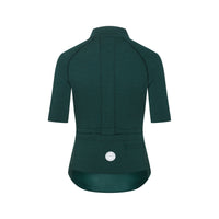 Café du Cycliste Marina Women's Merino Cycling Jersey Radtrikot Dark Sea
