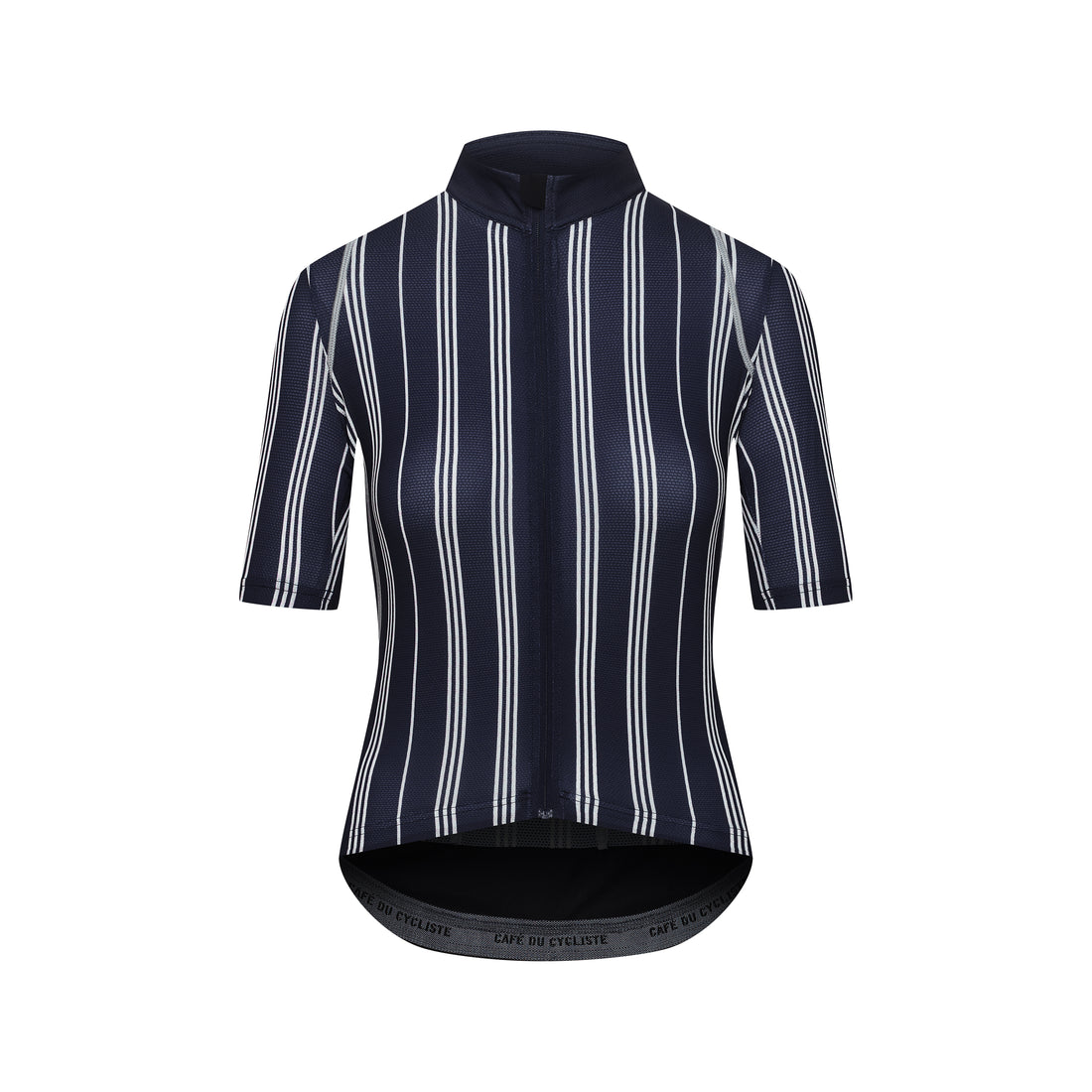 Café du Cycliste Mona Women's Superlight Cycling Jersey Radtrikot Navy