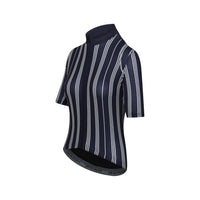 Café du Cycliste Mona Women's Superlight Cycling Jersey Radtrikot Navy