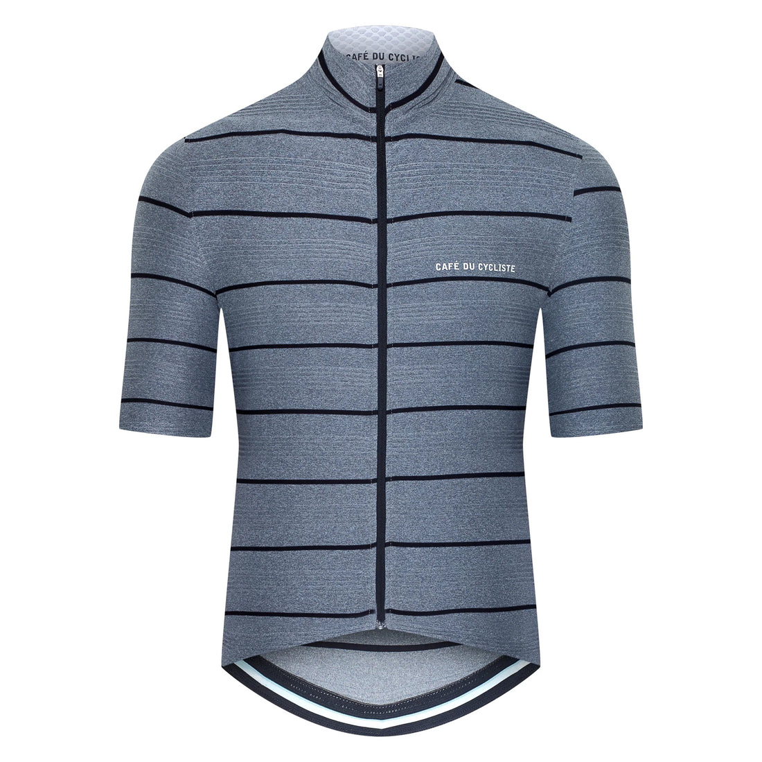 Café du Cycliste Francine Men's Midweight Jersey Radtrikot Heather Grey
