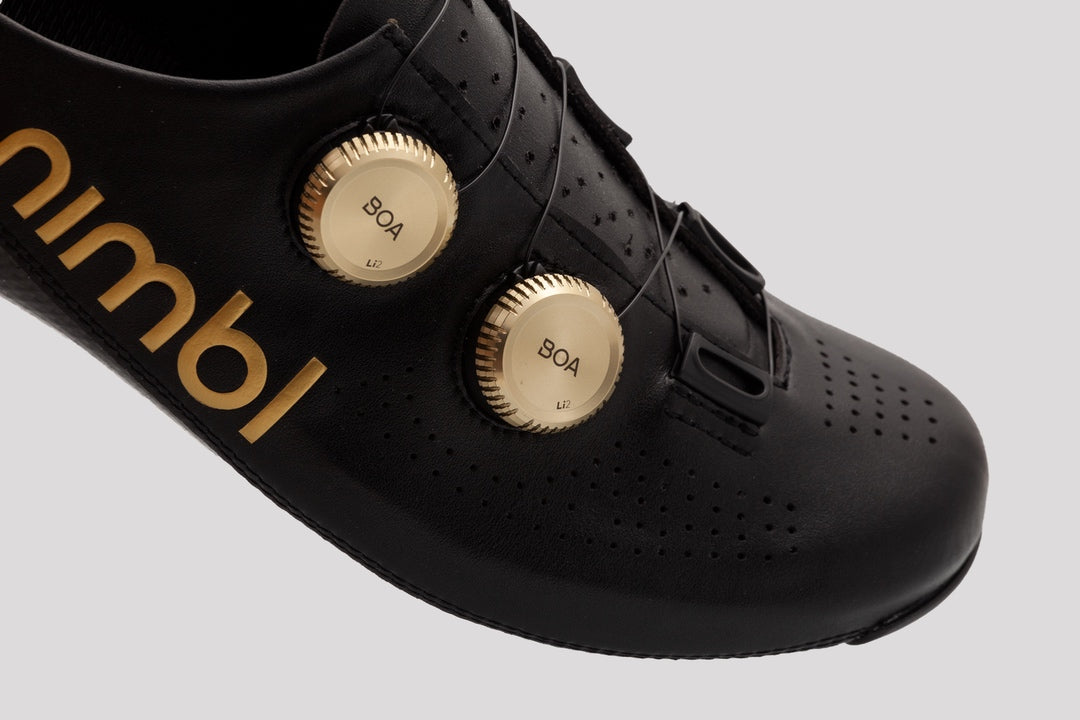 Nimbl Ultimate Road Shoes Rennradschuhe Black Gold