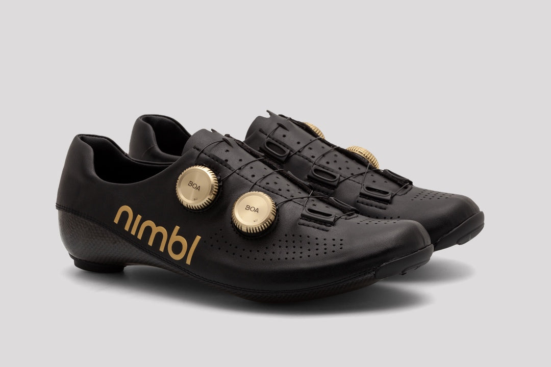 Nimbl Ultimate Road Shoes Rennradschuhe Black Gold