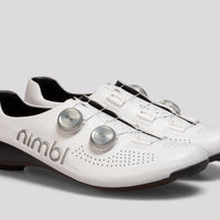 Nimbl Ultimate Road Shoes Rennradschuhe White Silver