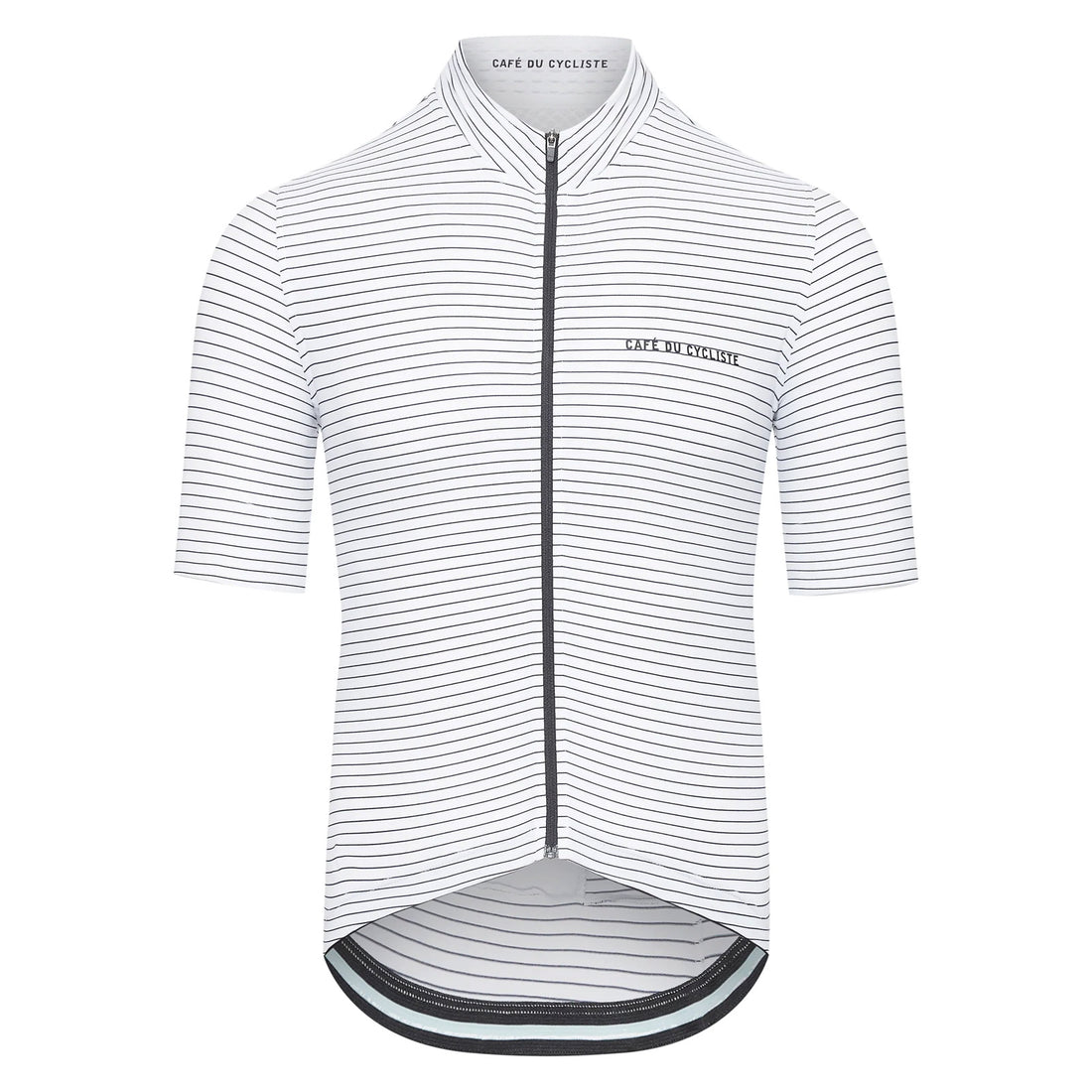 Café du Cycliste Francine Men's Midweight Jersey Radtrikot White