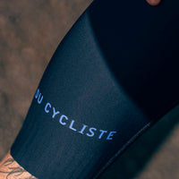 Café du Cycliste Marinette Men's Colour Bib Shorts Radhose Navy