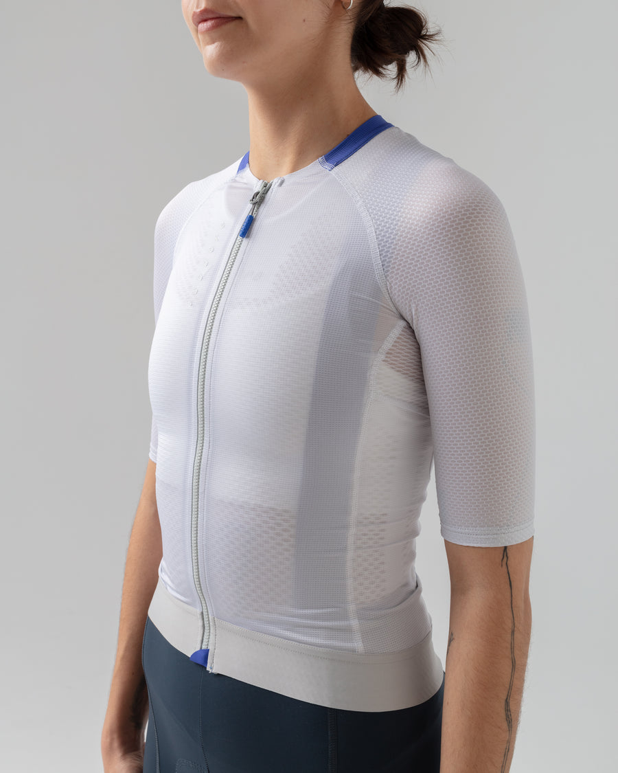 Isadore Alternative Women's Jersey Radtrikot Bit of Blue