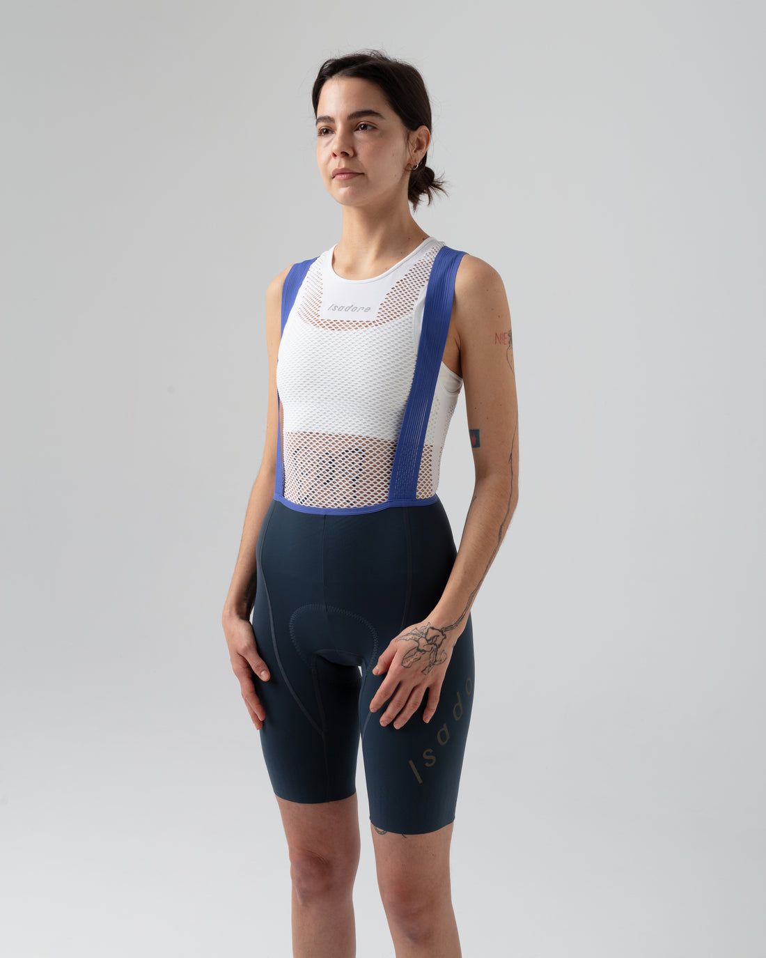 Isadore Alternative Womens Bib Shorts Trägerhose Sea Storm