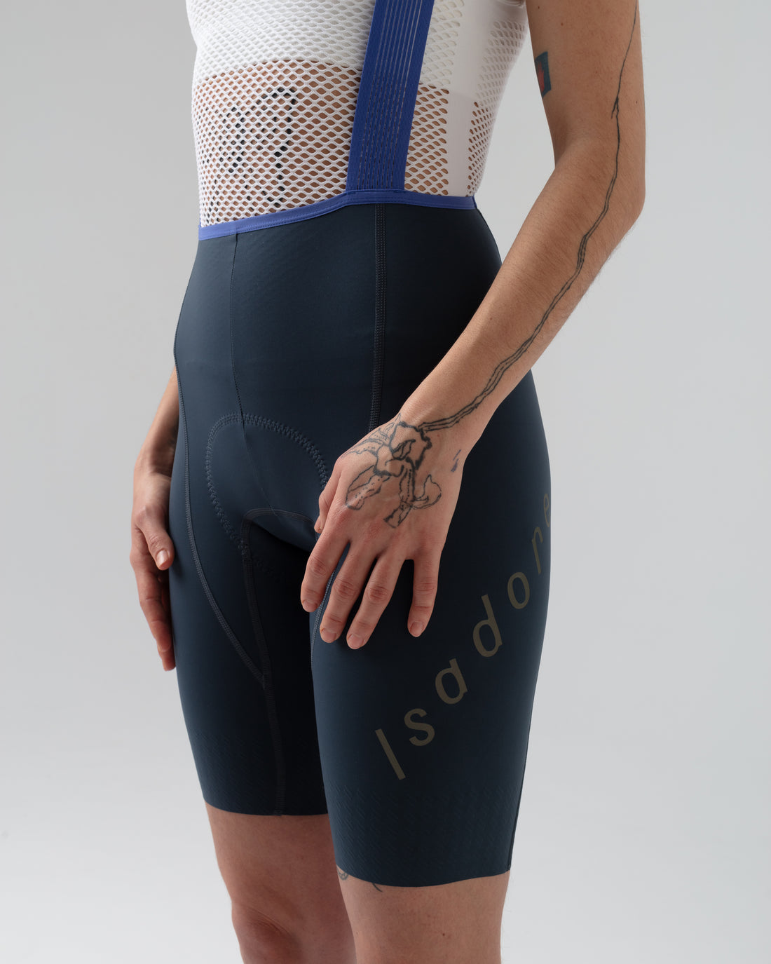 Isadore Alternative Womens Bib Shorts Trägerhose Sea Storm